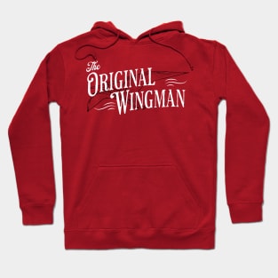 Funny Dinosaur - The Original Wingman - Pterodactyl Hoodie